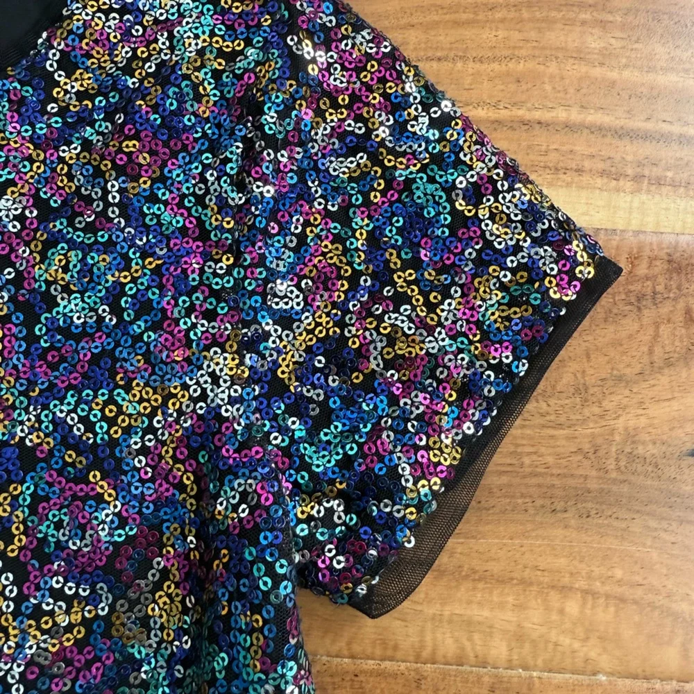GAP Multicolor Sequin Kids Dress - Picture 3 of 4